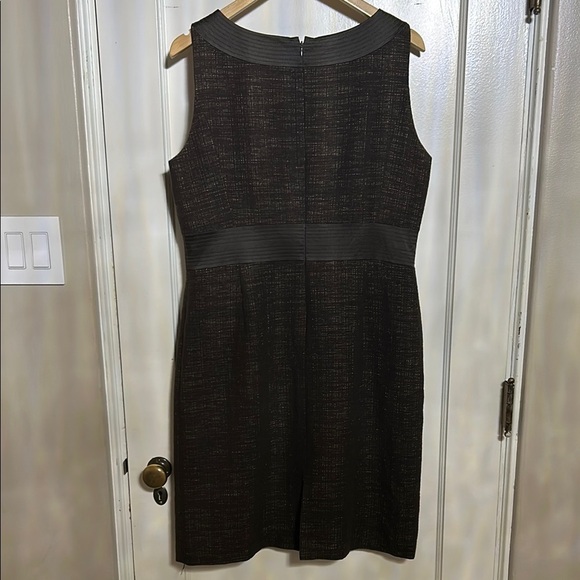ANTONIO MELANI Gray Sleeveless Sheath Dress for Work - Picture 5 of 8